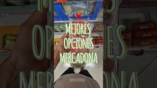 MEJORES OPCIONES MERCADONA mercadona fitness salud nutricion salud [upl. by Yniattirb]