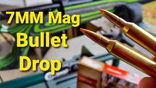 7MM Rem Mag Bullet Drop  Demonstrated and Explained [upl. by Klement]