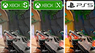 Valorant PS5 vs Xbox Series X vs Xbox Series S Graphics Comparison [upl. by Thaddus688]