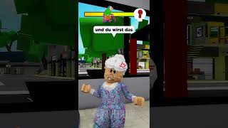 Wenn die OMA dich in ROBLOX unterstützt 🐶 shorts [upl. by Winters]