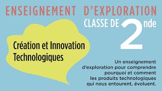 Enseignement dexploration Création et Innovation Technologique CIT [upl. by Kaete466]