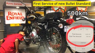 First Service of New Bullet Standard  Harshid Singh Rajput [upl. by Vinson]