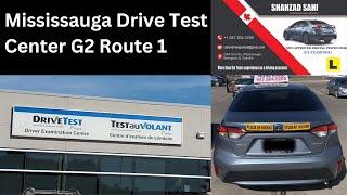 Mississauga Drive Test Center G2 Route 1out of 6 CAN ON DRIVING SCHOOL [upl. by Joe255]