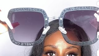 DHGate Chanel Bag amp Sunglasses Unboxing  First impression [upl. by Eelarbed814]