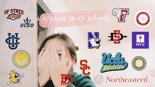 i applied to 17 schoolsand this is the result  college decision reactions 2019 [upl. by Amandy]