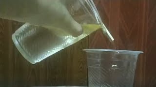 Decantation of oil and water mixture [upl. by Adnileb]