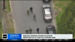 Skeletal remains in Easton identified as missing 25yearold man [upl. by Eirollam462]