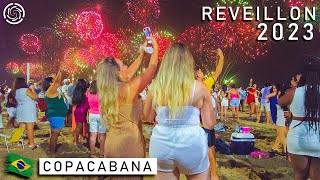 ðŸ‡§ðŸ‡·Rio de Janeiro New Year 2022 Celebration  RevÃ©illon de Copacabana Brazil Part 2 [upl. by Toddy254]