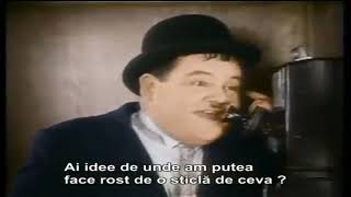 Stan si Bran Blotto 1930 subtitrat in Ro SD 720p [upl. by Rehpitsirhc821]