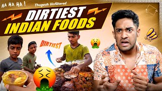 Dirtiest amp Worst Street Foods of India 🤮 [upl. by Adela]