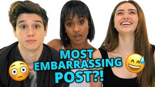 MOST EMBARRASSING TWEETS W Chanel Celaya  ALL NIGHT CAST [upl. by Calvo]