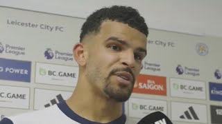 Leicester City 11 Spurs Dominic Solanke Interview  Tottenham Hotspur Premier League  COYS THFC [upl. by Carrick]