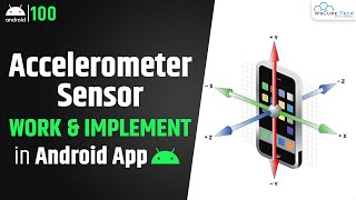 Accelerometer Sensor and Its Application Tutorial in Android Studio [upl. by Nels754]