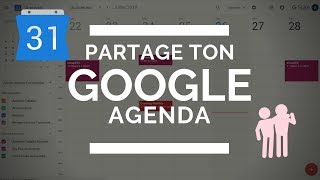 Partager Google calendar [upl. by Andromeda]