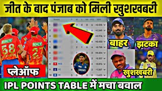 पंजाब के जीत के बाद IPL 2024 के Points Table में मचा बवालIPL 2024 points Table MiDC बाहरCSK हैरान [upl. by Deckert]