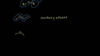 Ether nomenclature  Alcohols ethers epoxides sulfides  Organic chemistry  Khan Academy [upl. by Colby]