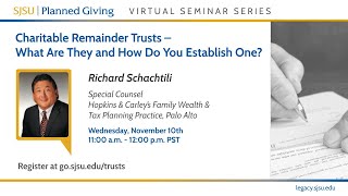 Charitable Remainder Trusts  What are They and How Do You Establish One [upl. by Sheffy]