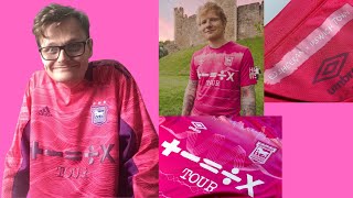 Ed Sheerans 2nd Collab 3rd Kit For Ipswich Town Revealed [upl. by Keely69]