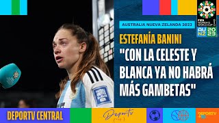 ADIÓS 🇦🇷🔟 Estefanía Banini confirmó que dejará la selección tras la eliminación en el Mundial [upl. by Aisela211]