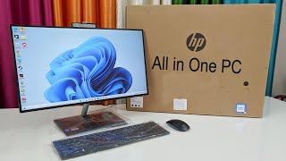 HP  All in One PC  Unboxing amp Review 2024 🌹🌻🌷🌼 [upl. by Ennovad]