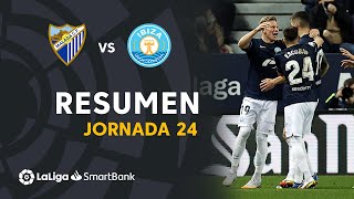 Resumen de Málaga CF vs UD Ibiza 05 [upl. by Allister]