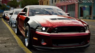 PC Forza Horizon 5 SideshowTakeover wStreet Drifters Swinging ShelbysCorvettes amp Some Buckets [upl. by Sclar]