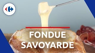 Recette facile  Fondue Savoyarde [upl. by Ahsaek]