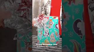 Gift wrapping for Hasbro benefiting Toys For Tots 2021 [upl. by Noy]