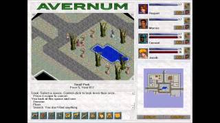 Lets Play Avernum Part 2 Outside in the Caves [upl. by Arhaz71]