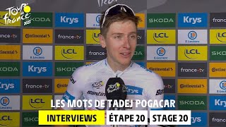 Postrace interview  Stage 20  Tour de France 2023 [upl. by Adnahsam]