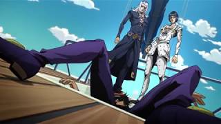 ジョジョLeone Abbacchio vs Mario Zucchero [upl. by Malonis]