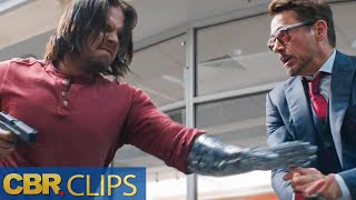 Winter Soldier Vs Avengers  Captain America Civil War  Marvel [upl. by Couchman]