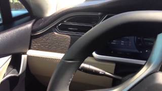 Tesla Model S Steering Click [upl. by Kowtko]