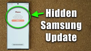 New Hidden Update for Many Samsung Galaxy Smartphones  How To Get It One Ui 61 60 etc [upl. by Emory720]