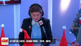 Elodie Poux  Le top de lactu  13 décembre 2017 [upl. by Arraic]