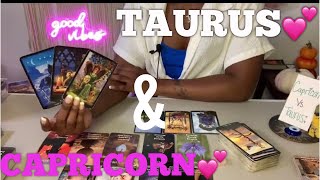 TAURUS amp CAPRICORN💕 Love does LAST How do they Feel nowCapricorn vs All Signs Tarot [upl. by Bubalo]