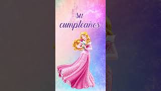 Video invitación de las Princesas de Disney personalizada con foto ideal para enviar por WhatsApp [upl. by Luapnoj]