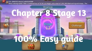 Lords mobile Vergeway chapter 8 Stage 13 easiest guide [upl. by Steffen]