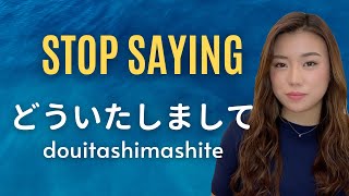 8 Ways to Say “douitashimashite”  How to Respond to “Arigatou” [upl. by Jamila]