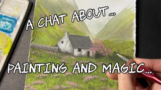 A chat about painting and magic  Art and the Muse [upl. by Gemmell909]