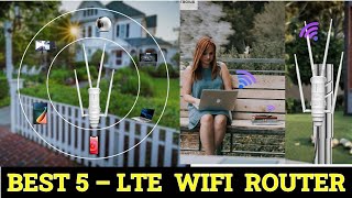 Top 5 Best LTE WiFi Router 2024 [upl. by Skerl614]