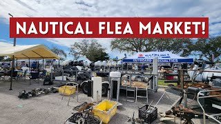 Pompano Nautical Flea Market Tour  Boating Journey [upl. by Micheline]