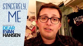 Episode 3 Sincerely Me Backstage at DEAR EVAN HANSEN with Will Roland [upl. by Ahsimik]