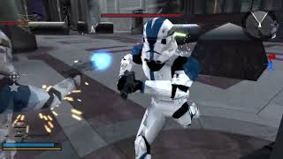 Star Wars Battlefront 2 Gameplay 5 Coruscant  Knightfall  Jedi temple order 66 [upl. by Enniroc]