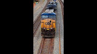 Chasing 4 Trains at Potomac Yard A Spectacle of CSX Amtrak VRE and Metrorail shorts train [upl. by Ecinahc]