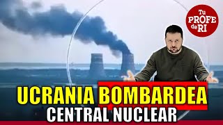 ÚLTIMA HORA UCR4NIA B0MB4RDEA CENTRAL NUCLEAR HAY INCENDIO RADI0ACTIV0 ¿QUÉ BUSCA CON ELLO [upl. by Oicirbaf]