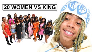 20 WOMEN VS 1 RAPPER KING [upl. by Telracs]