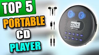 Best Portable CD Player for Car with Bluetooth [upl. by Lonnard]