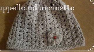 cappello ad uncinetto [upl. by Heinrike]