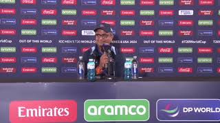 Nepal Coach Monty Desai  Post match press conference  Match washout due to rain [upl. by Albie88]